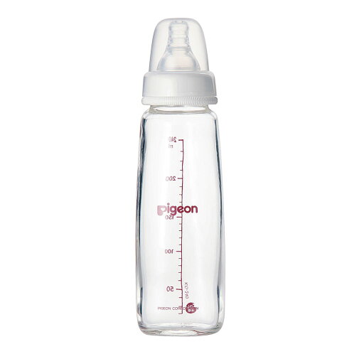 ピジョン スリムタイプ 哺乳びん 240ml(耐熱ガラス) ピジョン スリムタイプ 哺乳びん 240ml(耐熱ガラス)