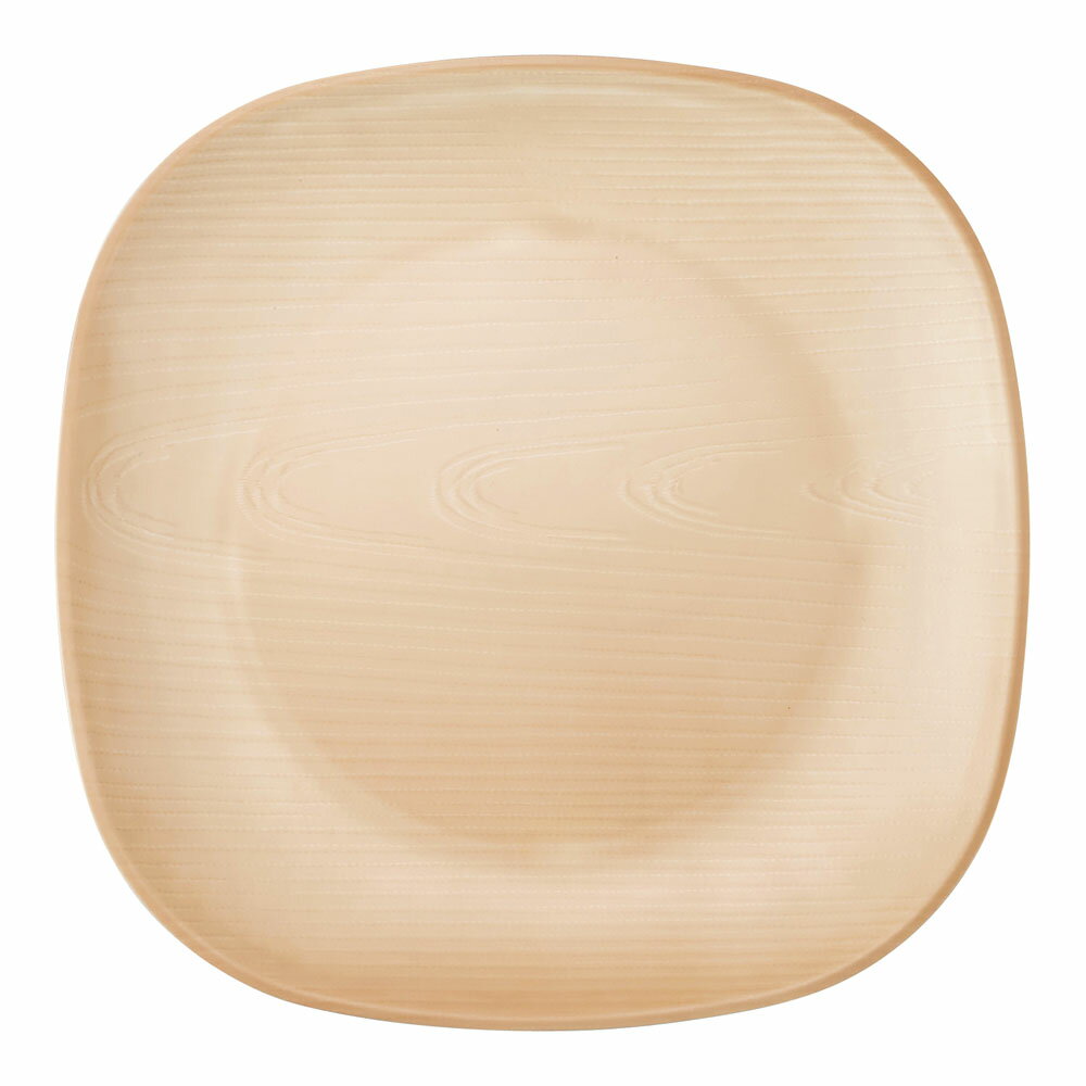 ウォールナ　スクエアプレート 25　ナチュラル