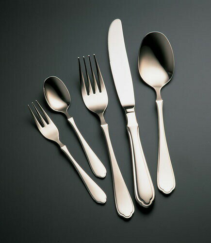 18－10オーキッド　ミラー仕上 デザートフォーク