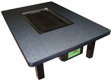 電気グリドル（お好み焼き）テーブル KTE－128J　4人用　座卓