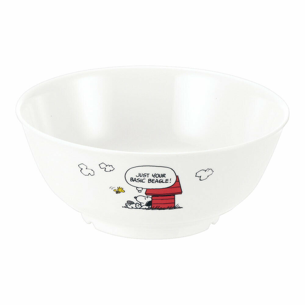 商品説明商品名：メラミンお子様食器「トライ」　スヌーピー どんぶり品番：ROK6101サイズ：間口×高さ(mm)155×65JANコード：4973655119242素材：メラミン樹脂原産国：中国商品詳細メラミンお子様食器｢トライ｣スヌーピー シリーズジュニア 6才頃~ 陶器に近い重量感。使いやすさ、洗いやすさにこだわった、できる喜びが実感できる食器です。