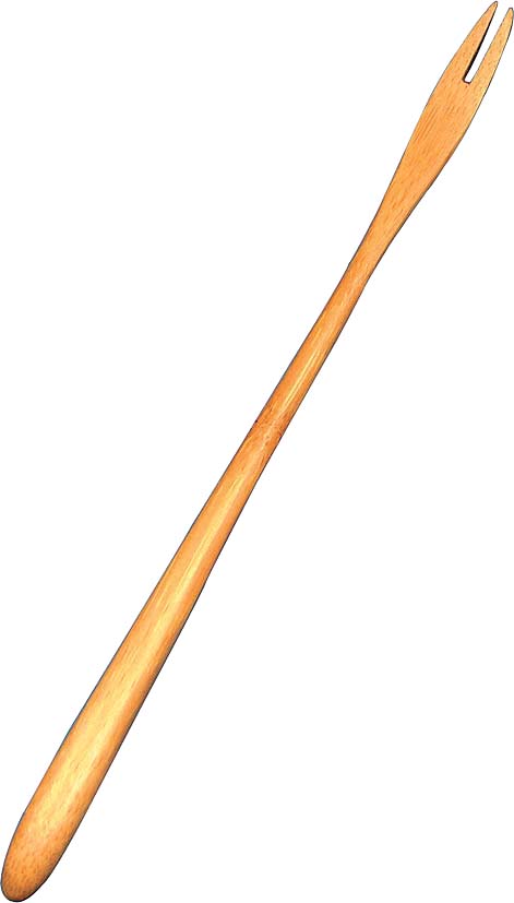 炭化竹　ロングフォーク