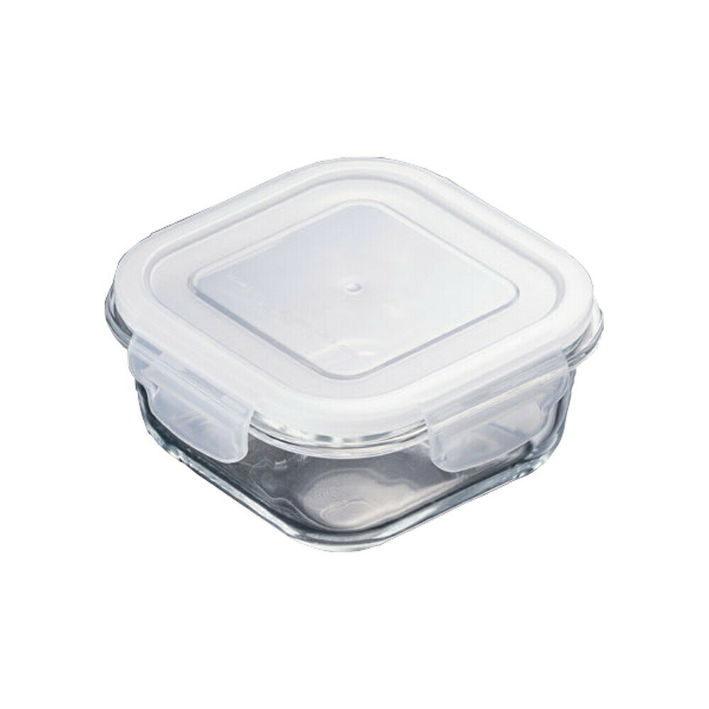 耐熱ガラス保存容器　正方形 4325　1170ml
