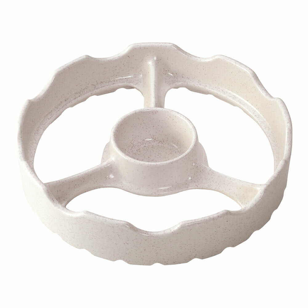 温度センサー付きガスコンロ用焼き台 19cm　ホワイト