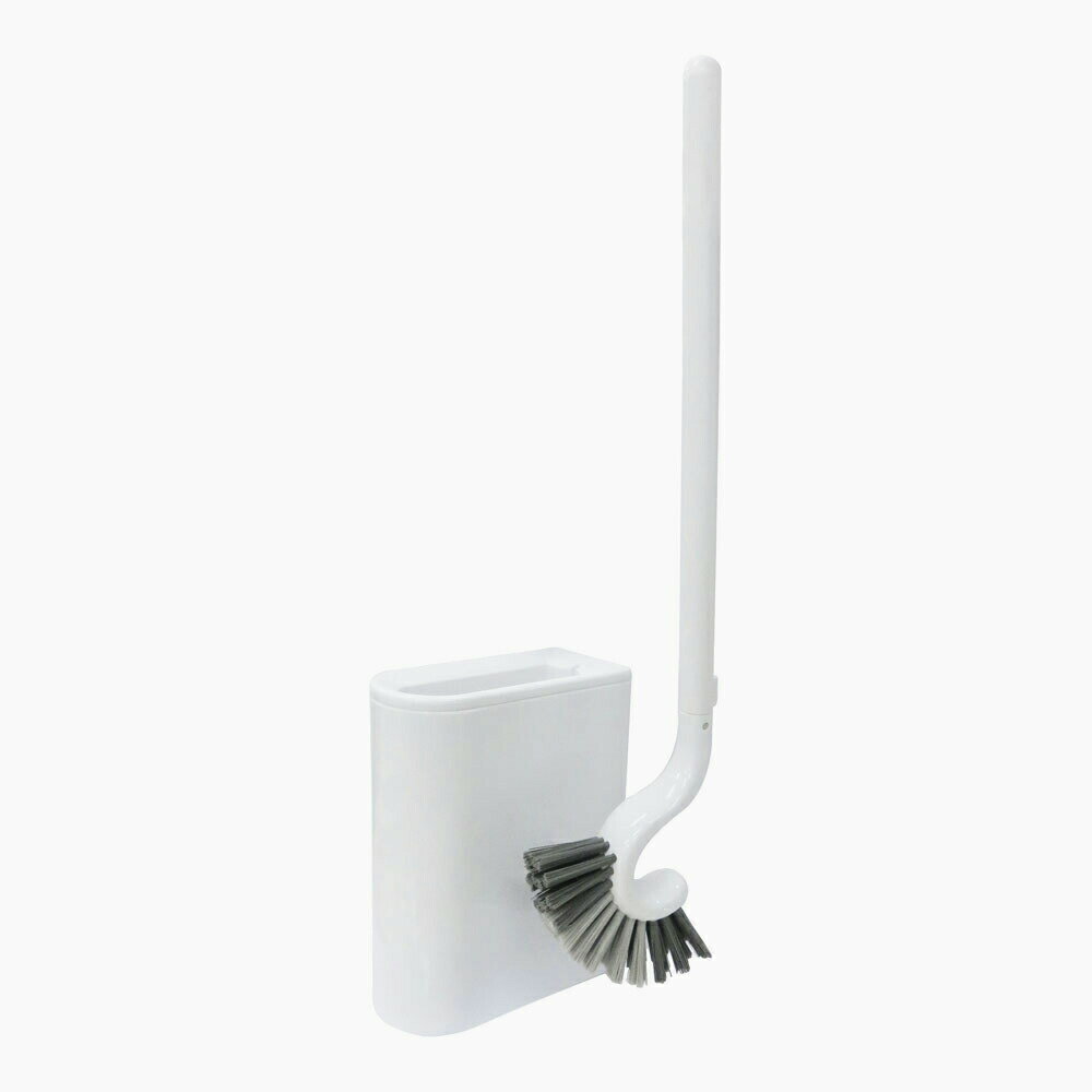 抗菌コンパクトブラシケース付 ホワイト　80980