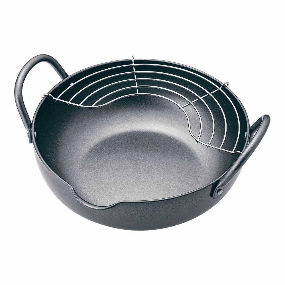 極天　極厚揚げ鍋 28cm　GT−28W