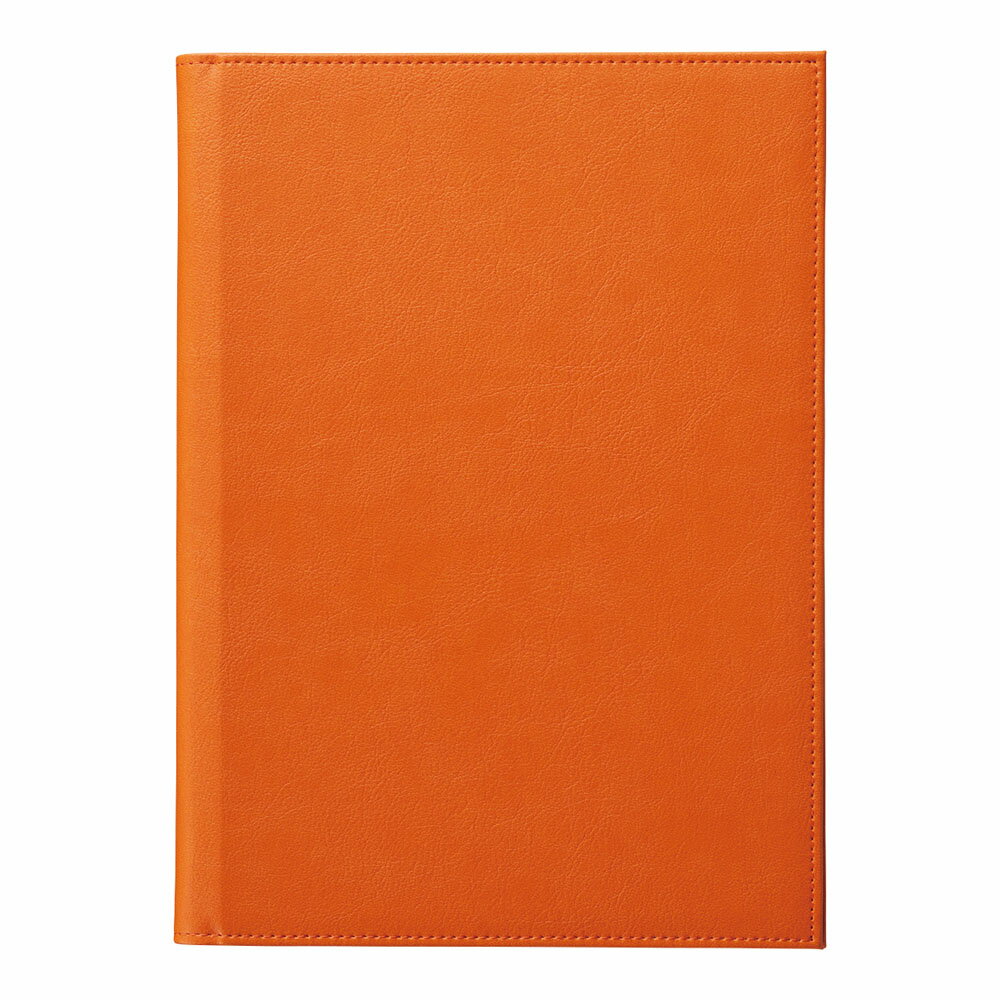 えいむレザータッチメニューブック（B5） CLB-802 オレンジ