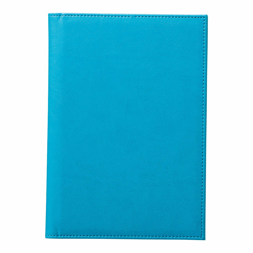 えいむレザータッチメニューブック（A5） CLB-803 スカイブルー