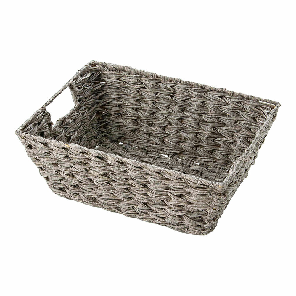樹脂ウォーターヒヤシンスバスケット 91−444　アッシュグレー