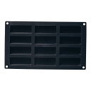 Ma フレキシブルモルド 30SF026 79 ケーキ型12ヶ取 黒