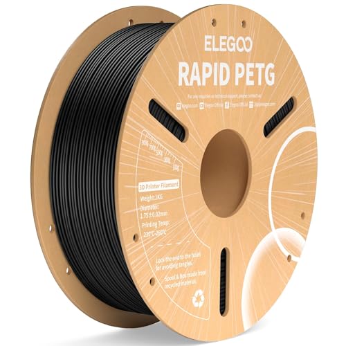 高速 PETG フィラメント 1.75mm 黒色 印刷速度600mm/s対応 3D プリンター用