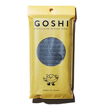 GOSHI ボディータオル 美肌目醒める 角質除去 日本製 あかすり 泡立ち