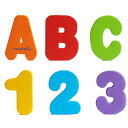 対象年齢 :3才以上商品紹介 お風呂の壁にピタッと貼りつけて数字とアルファベットを楽しく学ぼう! 濡れたお風呂の壁に貼りつけて数字とアルファベットのお勉強! アルファベット(A-Z)26コと数字(0-9)10コの36コセットです。 【お手入れ方法】 ●水分をよく切って保管してください。 【その他説明】 ※色・デザインは予告なく変更する場合がございますのでご了承ください。 ※パッケージ・取扱説明書は、お子さまの手の届かない場所に保管し、必要に応じてご参照ください。 【! 警告(けいこく)】 保護者の方へ必ずお読みください。 《思わぬ事故のもとになりますので、下記に注意してください》 ●本製品は必ず保護者の手の届く場所で使用してください。溺れるおそれがあります。 ●絶対にお子さまを浴室内で一人にしないでください。 【! 注意(ちゅうい)】 ●ビニール袋・製品固定用の留め具などの梱包材は、開封後直ちに捨ててください。お子さまが口に入れたり、被って窒息したり、踏んでケガをしたり、滑って転倒するなどのおそれがあります。 ●お子さまがご使用になる前に必ず湯の温度を確かめてから使用してください。 ●石鹸等が付着したままで放置されますと、塗装がはがれたり、溶け出す場合があります。 ●浴槽の水を温める際には本製品を浴槽から取り出してください。 ●浴槽の中に長時間放置しないでください。 ●安全のため、破損、変形した製品は使用しないでください。 ●他のおもちゃとつないだ状態で遊ばないでください。 ●本来の用途以外の使用はしないでください。 ●火気や暖房器具に近づけないでください。 【使用上の注意】 ●ぶつけたり、こすったり、濡れたままで放置した場合、他のものに色が付着することがありますので、ご注意ください。 【サイズ追記】 A-Z(各1)、0-9(各1)計36個/1個あたり:約W6×D1×H8cm(重量:約3-4g) 安全警告 BPA free、食品衛生法