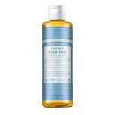 ドクターブロナー (Dr.Bronner's) ドクターブロナー マジックソープ BA(ベビーマイルド) 無香料 237ml オーガニックソープ