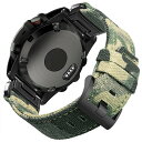 Torbollo ガーミンキャンバスバンド 22MM Garmin Fenix 7 Solar / Fenix 7 Pro /