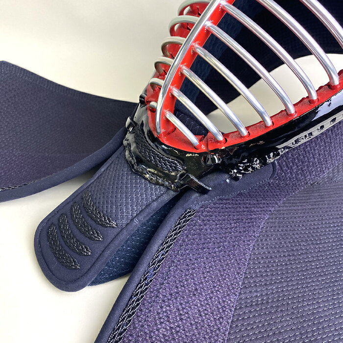 赤無幻 剣道具 剣道防具 胴抜き セット 織刺 紺紐付 刺繍ネーム付 柔らかい 即 実...