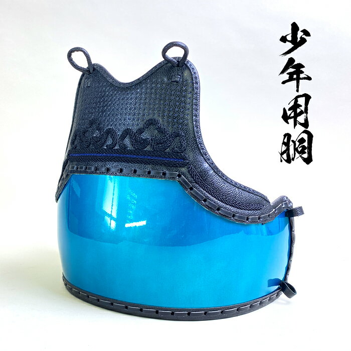 選べる胴台14種類 剣道具 剣道防具 単品 胴 鬼雲飾 変わり塗胴 Sサイズ 小学低学年向け 少年用 二本足 ヤマト胴 紺紐付 受注生産品