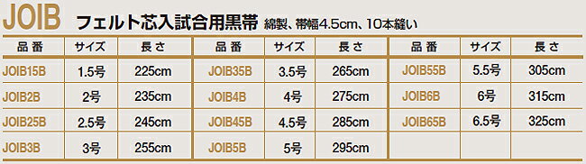 九櫻 柔道帯 JOIB 国際規格 IJFモデル 全日本柔道 連盟 新規格 基準品 黒帯 フェル...
