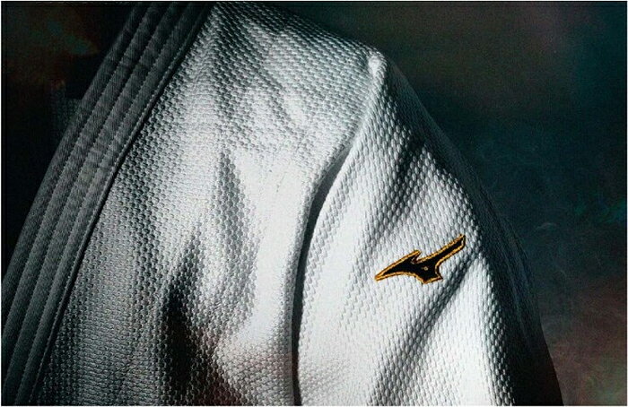 3.5Y号【上衣 単品】【ネーム刺繍代込】 ミズノ Mizuno 柔道着 ブルー 全柔連 IJF...