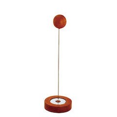 木製POPスタンド ボール 20cmブラウン PPTF304