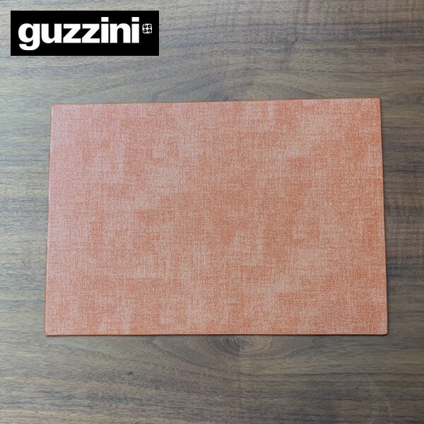 Guzzini TIFFANY マット サンゴ 約30×43cm ランチョンマット グッチーニ