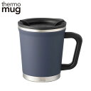 thermo mug DOUBLE MUG (300ml) NAVY サーモマグ (L-6) DM18-30