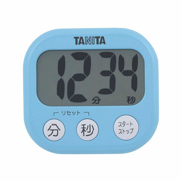 TANITA でか見えタイマー アクアミントブルー TD-384 タニタ CD：605324