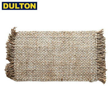 DULTON グリッド ジュート マット 600x900 ナチュラル×アイボリー GRID JUTE MAT HAND WEAVE 900 NTIV【CODE：T19-0067/90IV】 ダルトン インダストリアル DIY 男前 インテリア