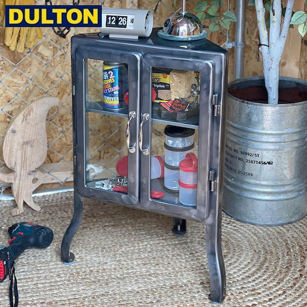 DULTON ミニ トライアングル キャビネット H660 ロー MINI TRIANGLE CABINET H660 RAW CT 【CODE：120-356RW】 ダルトン インダストリアル DIY 男前 インテリア