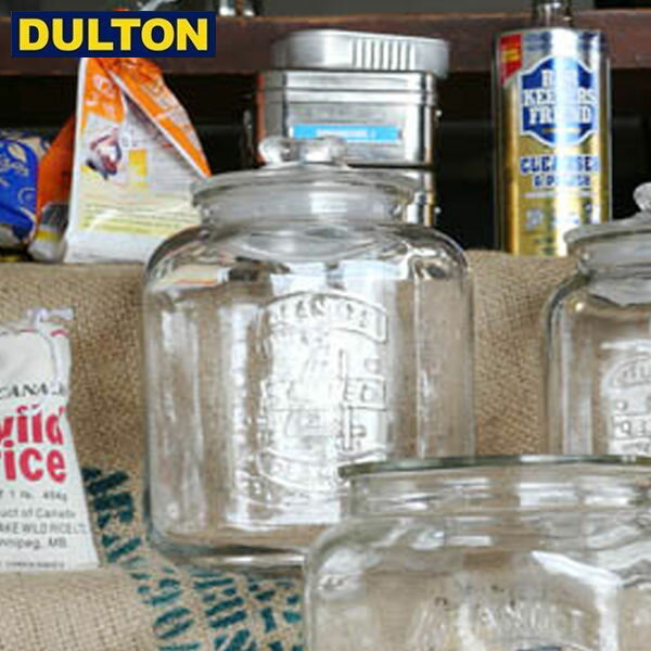 DULTON GLASS COOKIE JAR 5L (品番：CH00-H05-5) ダルトン インダストリアル アメリカン ヴィンテージ 男前 ガラス クッキージャー 5L
