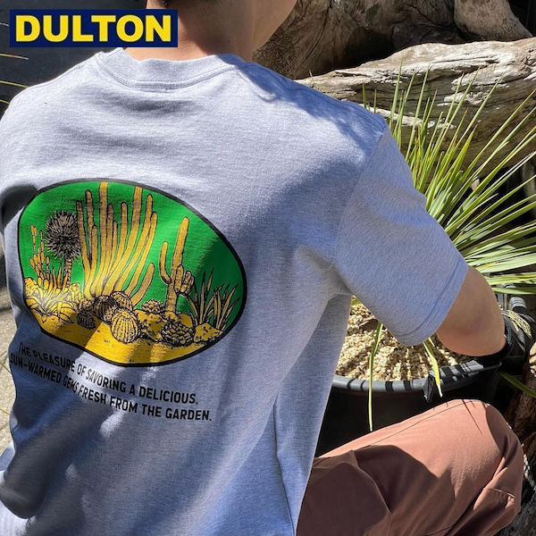 DULTON ダルトン Tシャツ スワロー M グレー 【品番：T23-0651M/GY】 BOTANY T-SHIRT SAGUARO M/GY ダルトン インダストリアル アメリカン ヴィンテージ