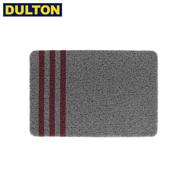 DULTON PVC MAT 4060 GY/RD 【品番：H19-0079S/GRD】 ダルトン インダストリアル アメリカン ヴィンテージ 男前 PVC マット 400x600