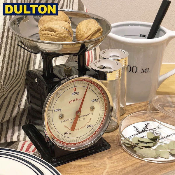 DULTON ダイエットスケール ブラック DIET SCALE BLACK 【品番：100-126BK】 ダルトン インダストリア..