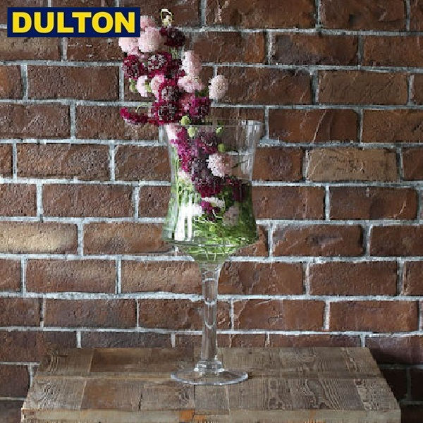 【店内全品ポイント10倍】DULTON GLASS FLOWER VASE CUERPO 【品番：CK2155】 ダルトン インダストリアル アメリカン ヴィンテージ 男前 ガラスベース クエルポ