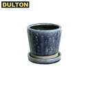 【店内全品ポイント10倍】DULTON カラー グレーズド ポット バイオレット COLOR GLAZED POT VIOLET 【品番：CH13-G476VL】 ダルトン インダストリアル アメリカン ヴィンテージ 男前