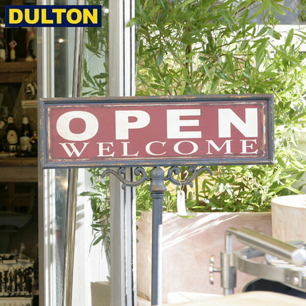 DULTON オープンクローズド サインスタンド OPEN-CLOSED SIGN STAND [PX] 【品番：S355-83】 ダルトン インダストリアル アメリカン ヴィンテージ 男前