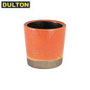 【店内全品ポイント10倍】DULTON カラー グレーズド ポット オレンジ COLOR GLAZED POT ORANGE 【品番：CH14-G516OR】 ダルトン インダストリアル アメリカン ヴィンテージ 男前