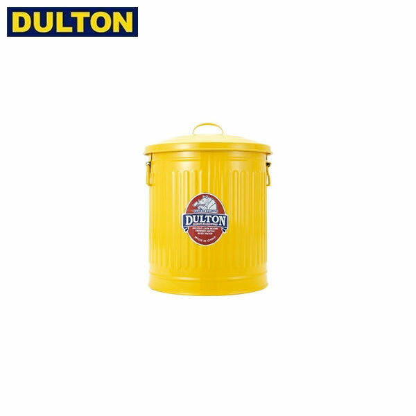 【店内全品ポイント10倍】DULTON ミニ ガベージカン イエロー M MINI GARBAGE CAN YELLOW M 【品番：100-105-YLM】 ダルトン インダストリアル アメリカン ヴィンテージ 男前