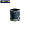 【店内全品ポイント10倍】DULTON COLOR GLAZED POT VIOLET 【品番：CH15-G527VL】 ダルトン インダストリアル アメリカン ヴィンテージ 男前 カラー グレイズド ポット ヴァイオレット