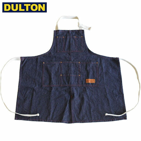 DULTON MW WORK APRON DENIM 【品番：G619-828DM】 ダルトン インダストリアル アメリカン ヴィンテージ 男前 MW ワークエプロン デニム