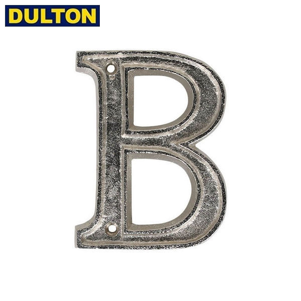 DULTON METAL LETTER 105 SILVER B yiԁFG105S-Bz _g C_XgA AJ Be[W jO ^^[105 B Vo[