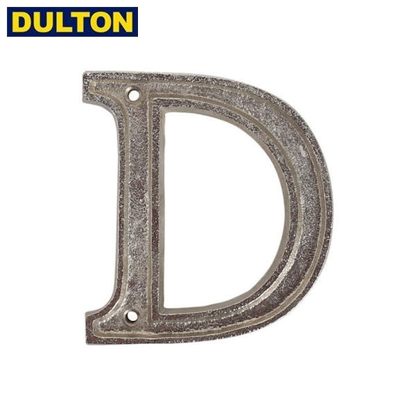 DULTON METAL LETTER 105 SILVER D yiԁFG105S-Dz _g C_XgA AJ Be[W jO ^^[105 D Vo[