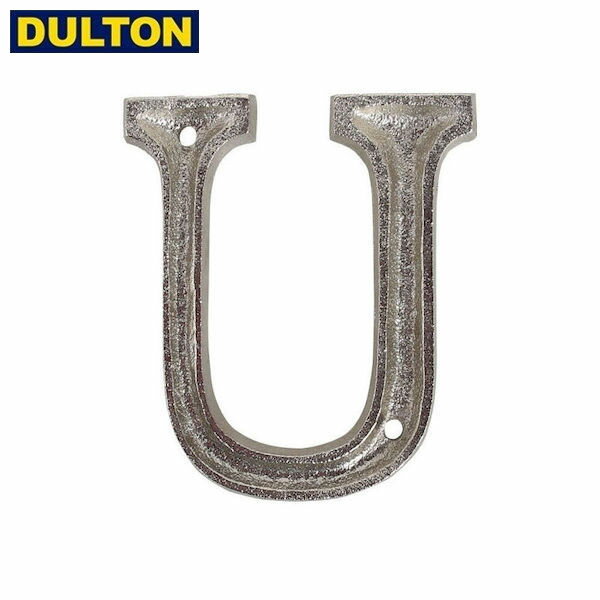 DULTON METAL LETTER 105 SILVER U yiԁFG105S-Uz _g C_XgA AJ Be[W jO ^^[105 U Vo[