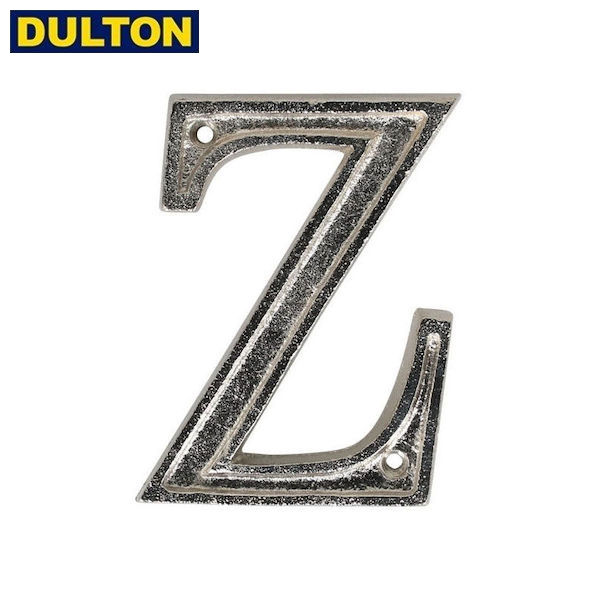 DULTON METAL LETTER 105 SILVER Z yiԁFG105S-Zz _g C_XgA AJ Be[W jO ^^[105 Z Vo[