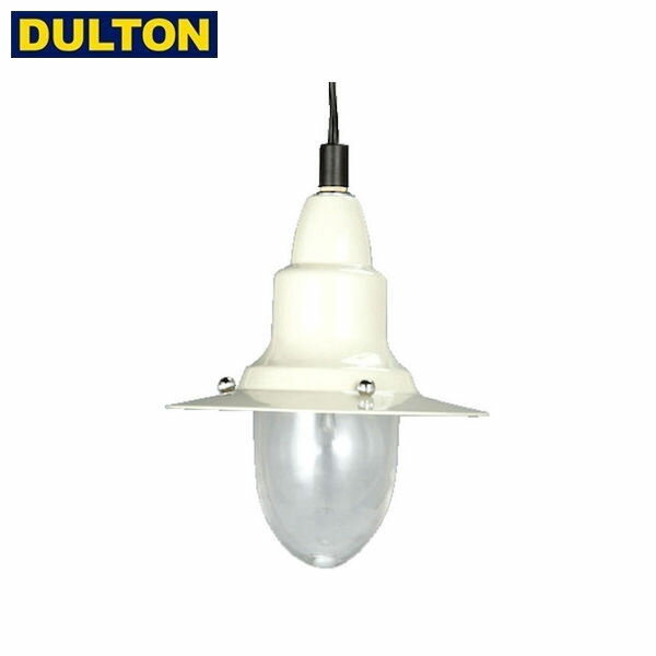 【長期欠品中につき、入荷次第の予約販売】DULTON PENDANT LAMP W/GLASS IVORY (品番：100-093IV) ダルトン インダストリアル アメリカン ヴィンテージ 男前 ペンダント ランプ