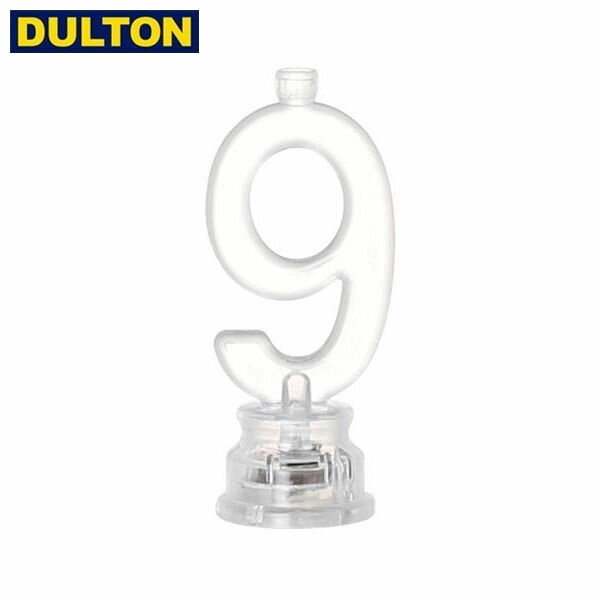 DULTON LED BIRTHDAY NUMBER CANDLE 9 (品番：G855-1084-9) ダルトン インダストリアル アメリカン ヴィンテージ 男前 LED バースデイナンバー キャンドル 9