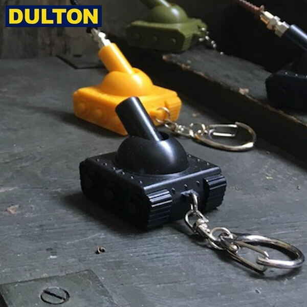 DULTON TOOL KEY CHAIN TANK BLACK (品番：K825-