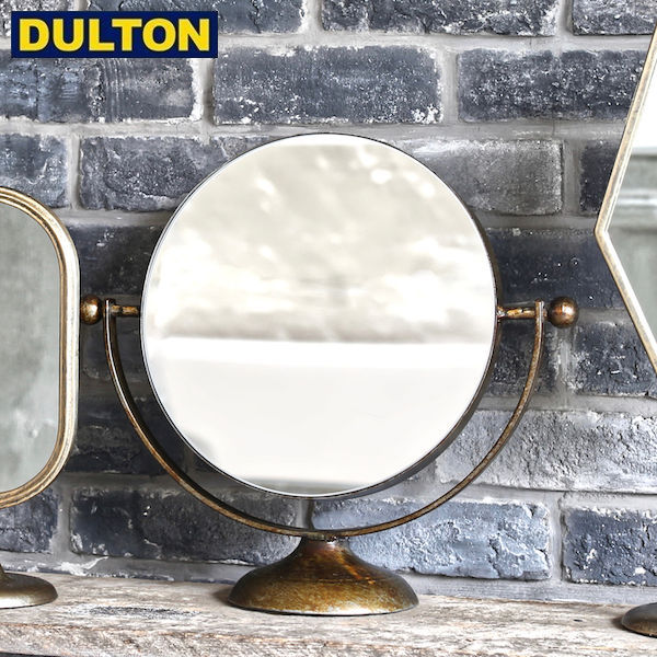 DULTON テーブル トップ ミラー ラウンド TABLE TOP MIRROR ROUND【CODE：H19-0115】 ダルトン インダストリアル DIY 男前 インテリア