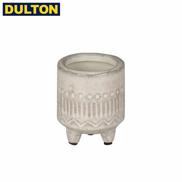 【店内全品ポイント10倍】DULTON ストーンウェア ポット ウィズ レッグス XS STONEWARE POT WITH LEGS XS【CODE：G20-0197XS】 ダルトン インダストリアル DIY 男前 インテリア