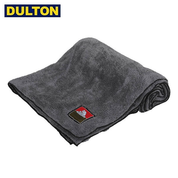 DULTON マイクロファイバー ブランケット 1800×1000 グレー MICROFIBER BLANKET 1800×1000 GRAY 【CODE：V21-0368L/GY】 ダルトン インダストリアル 男前